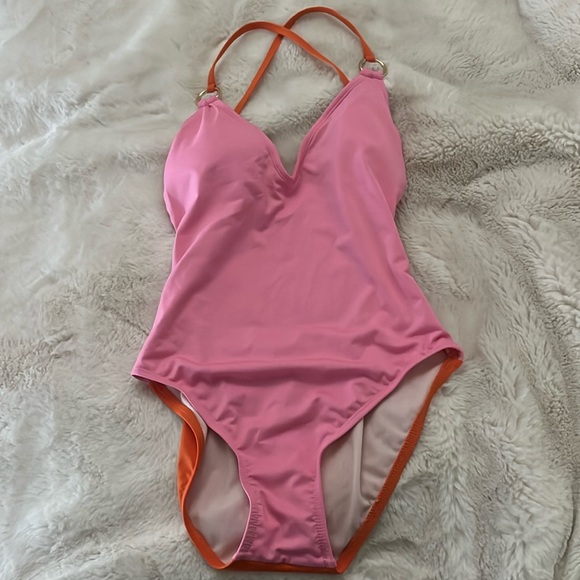 kate spade Other - Kate spade pink and orange one piece